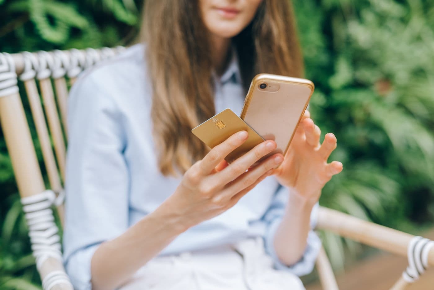 A subscriber joining a paid channel on their phone